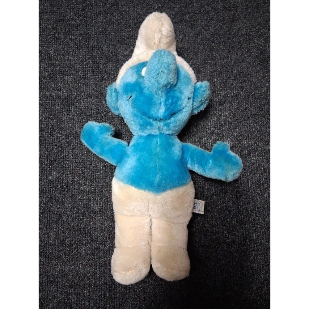 Vintage 1981 Peyo  SMURF 12" Plush Toy Wallace Berrie & Co